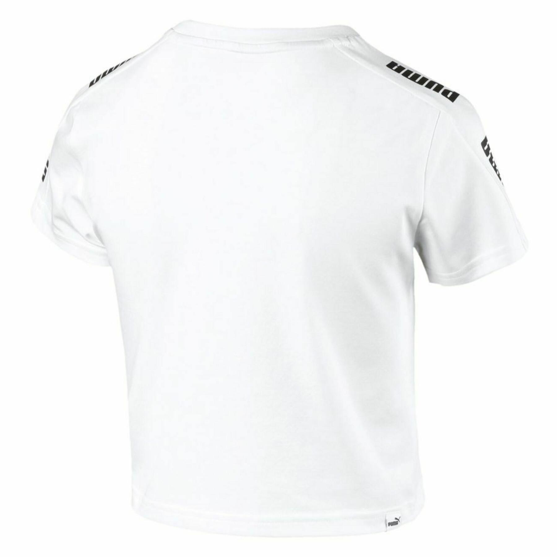 Camiseta de mujer Puma Amplified logo fitted